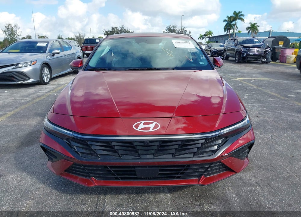 2024 HYUNDAI ELANTRA LIMITED VIN: KMHLP4DG2RU756342