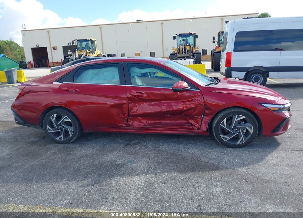 2024 HYUNDAI ELANTRA LIMITED VIN: KMHLP4DG2RU756342