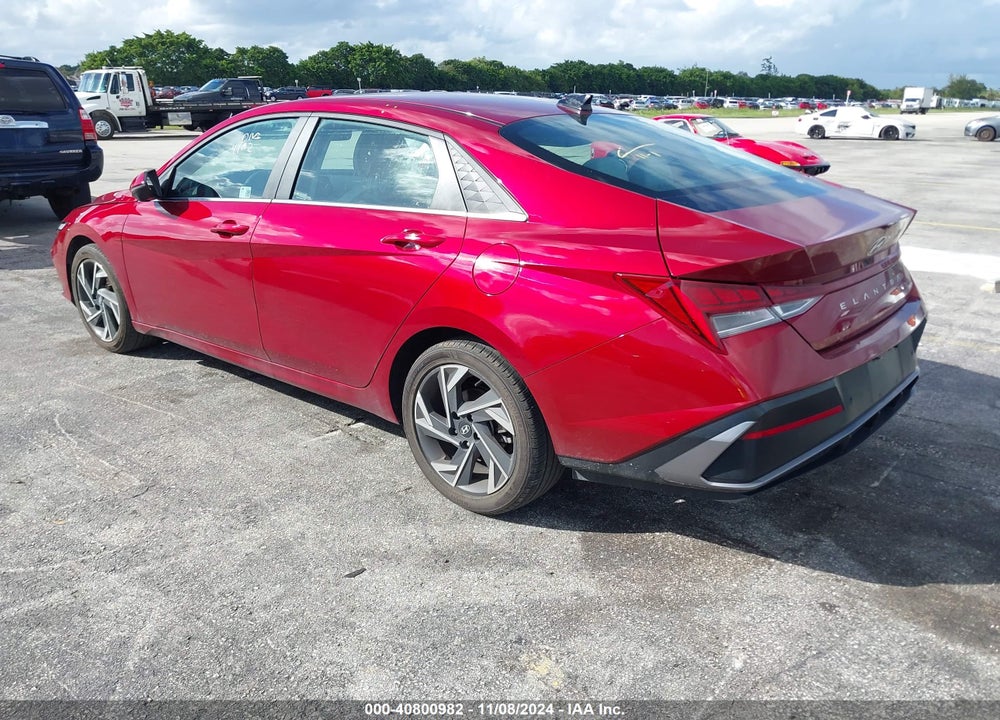 2024 HYUNDAI ELANTRA LIMITED VIN: KMHLP4DG2RU756342