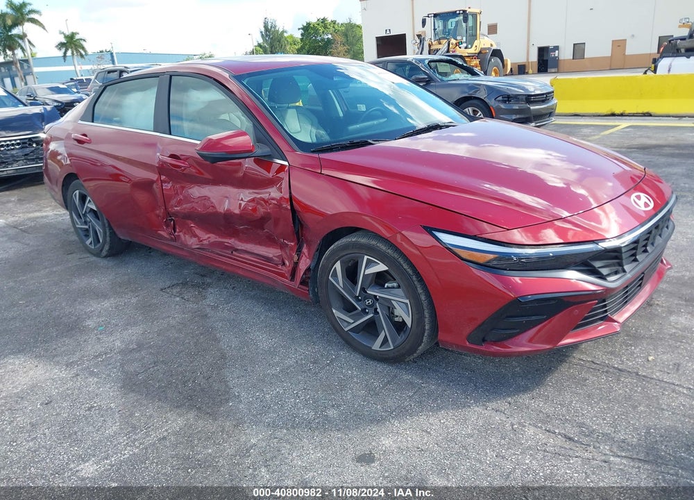 2024 HYUNDAI ELANTRA LIMITED VIN: KMHLP4DG2RU756342