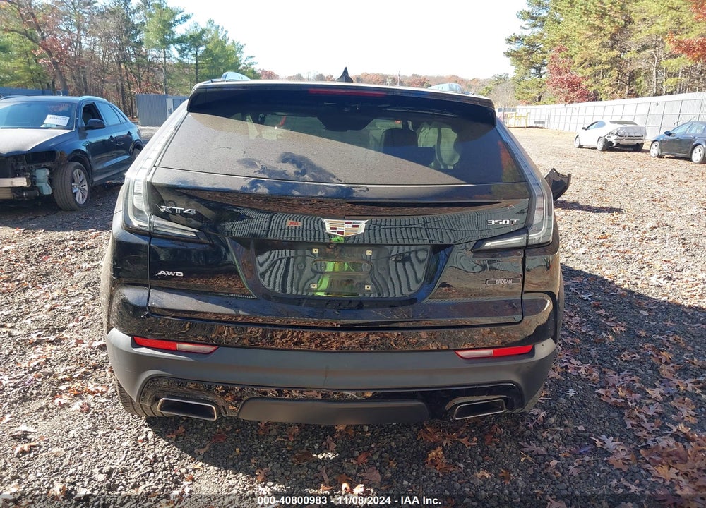 2021 CADILLAC XT4 AWD SPORT VIN: 1GYFZFR43MF008891