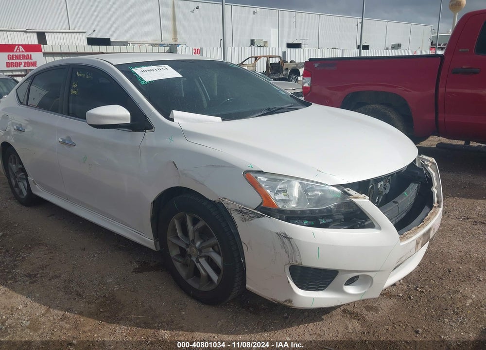 2013 NISSAN SENTRA SR VIN: 3N1AB7AP3DL659415