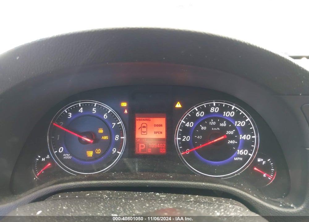 2008 INFINITI G35 JOURNEY VIN: JNKBV61E78M215515