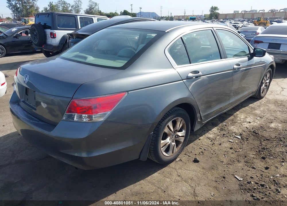 2009 HONDA ACCORD 2.4 LX-P VIN: 1HGCP264X9A074002