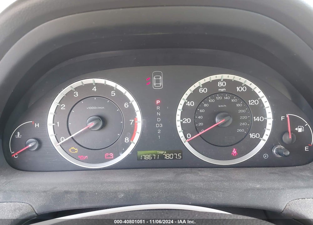 2009 HONDA ACCORD 2.4 LX-P VIN: 1HGCP264X9A074002