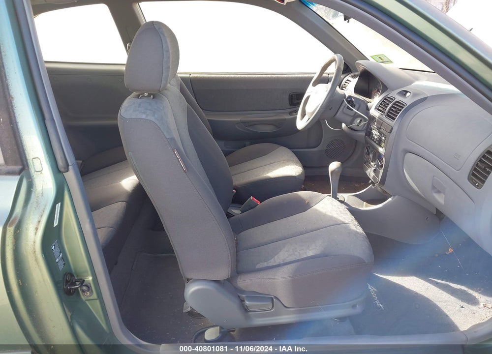 2004 HYUNDAI ACCENT GL/GT VIN: KMHCG35C04U294393