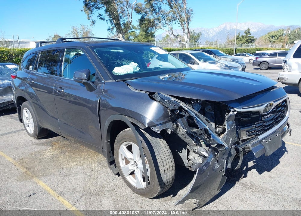 2021 TOYOTA HIGHLANDER L VIN: 5TDCZRAH8MS533700