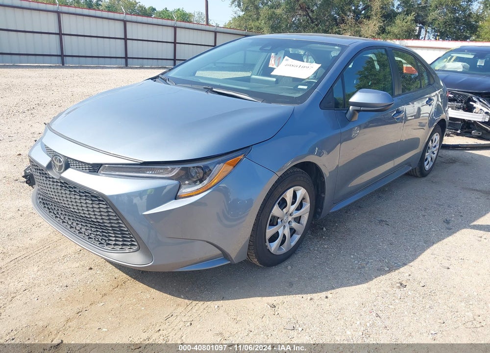 2022 TOYOTA COROLLA LE VIN: 5YFEPMAE8NP356325