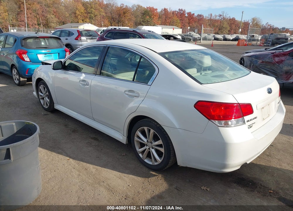 2013 SUBARU LEGACY 2.5I PREMIUM VIN: 4S3BMBC69D3017506