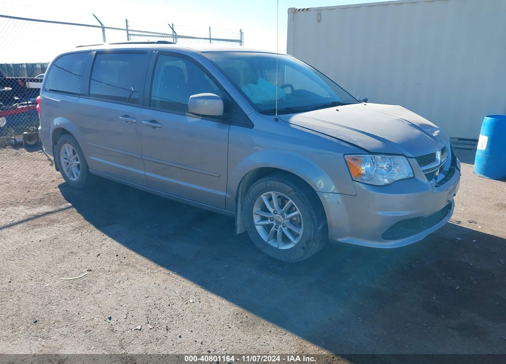 2016 DODGE GRAND CARAVAN SXT VIN: 2C4RDGCGXGR341192