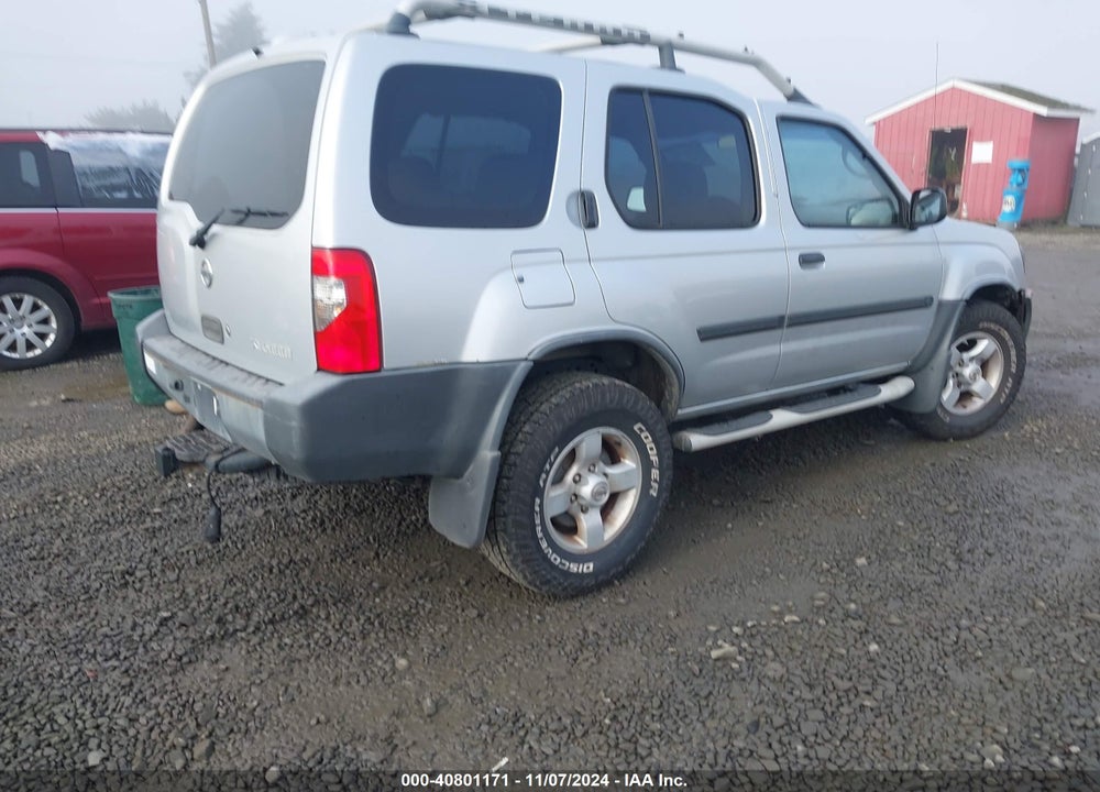 2004 NISSAN XTERRA XE VIN: 5N1ED28T84C610894