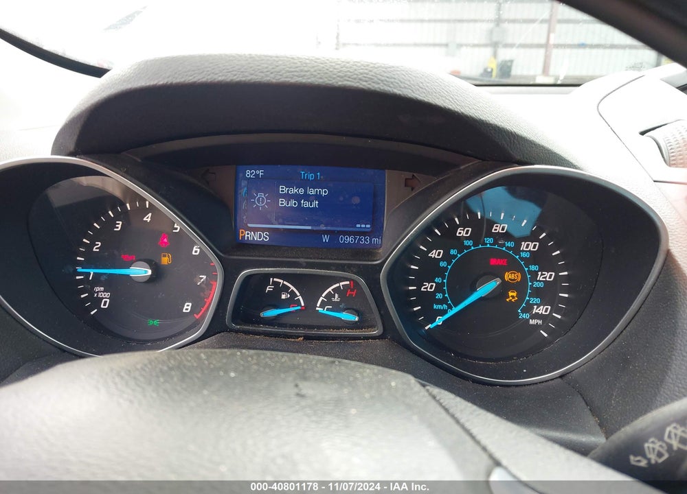 2015 FORD ESCAPE S VIN: 1FMCU0F79FUB25288