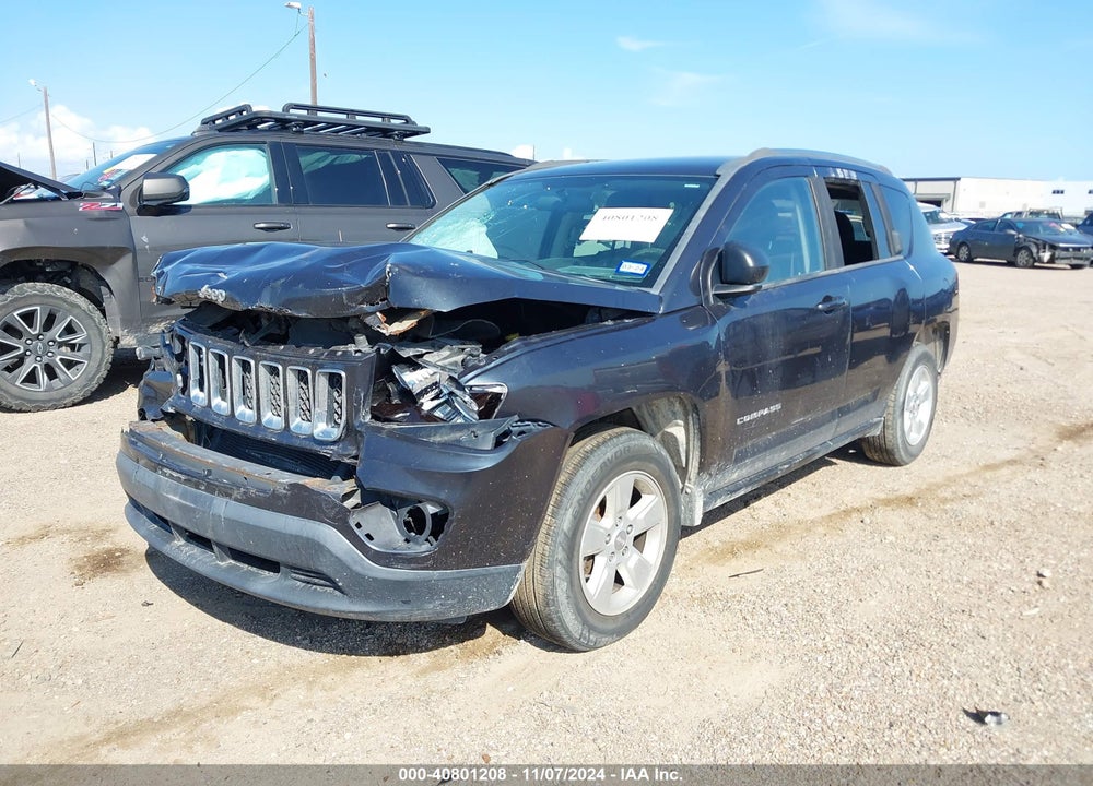 2014 JEEP COMPASS SPORT VIN: 1C4NJCBA0ED803689