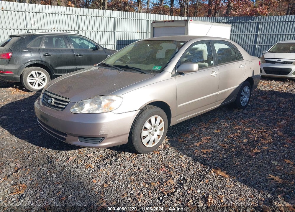 2003 TOYOTA COROLLA LE VIN: 2T1BR32E53C136918