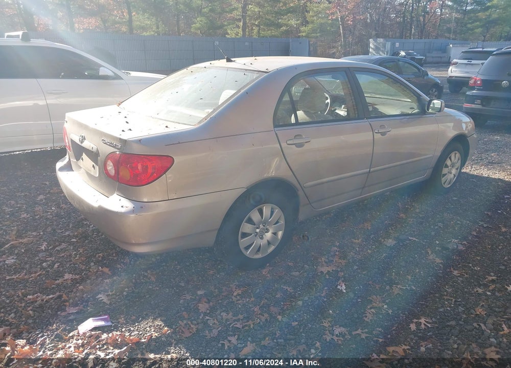 2003 TOYOTA COROLLA LE VIN: 2T1BR32E53C136918