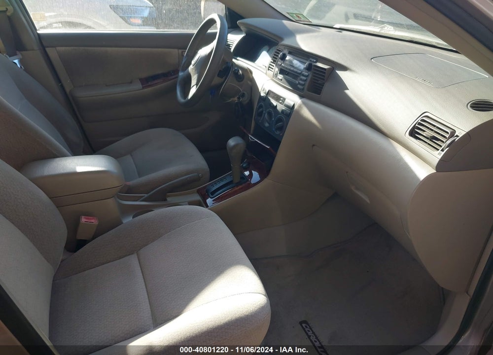 2003 TOYOTA COROLLA LE VIN: 2T1BR32E53C136918