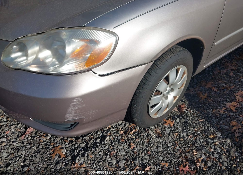 2003 TOYOTA COROLLA LE VIN: 2T1BR32E53C136918