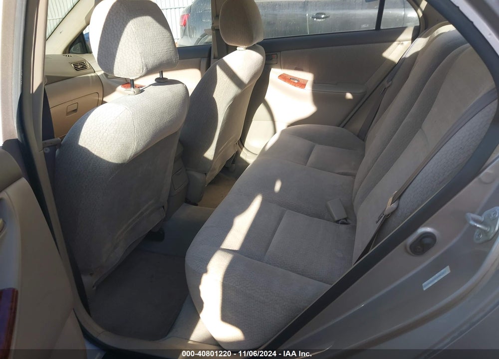 2003 TOYOTA COROLLA LE VIN: 2T1BR32E53C136918