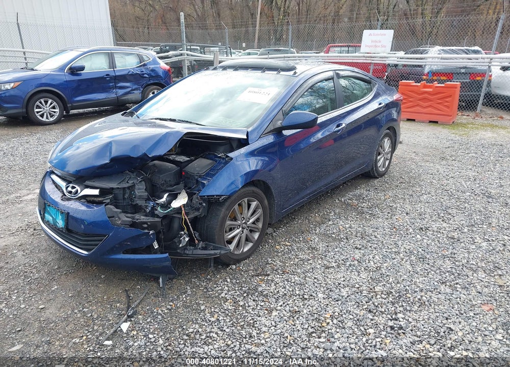 2015 HYUNDAI ELANTRA SE VIN: 5NPDH4AE1FH625398