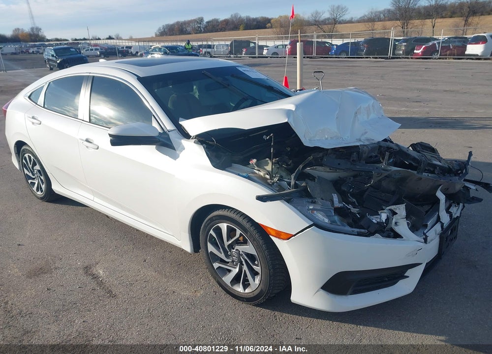 2018 HONDA CIVIC EX VIN: 19XFC2F79JE011301