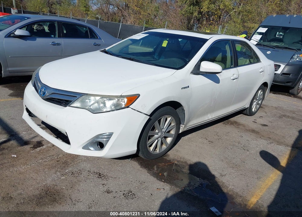2012 TOYOTA CAMRY HYBRID XLE VIN: 4T1BD1FK2CU050077
