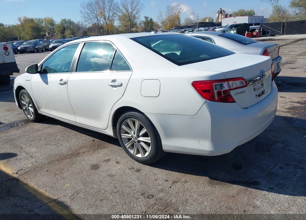 2012 TOYOTA CAMRY HYBRID XLE VIN: 4T1BD1FK2CU050077