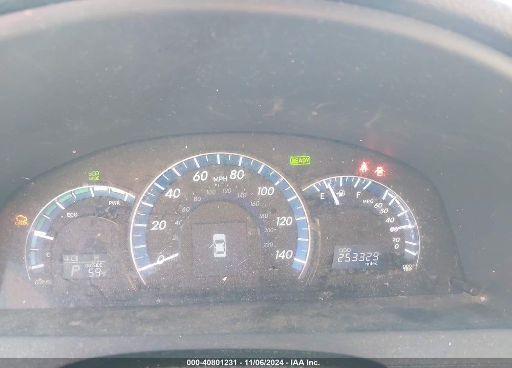 2012 TOYOTA CAMRY HYBRID XLE VIN: 4T1BD1FK2CU050077