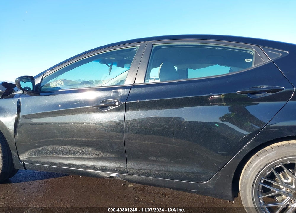 2011 HYUNDAI ELANTRA GLS VIN: 5NPDH4AE8BH038268