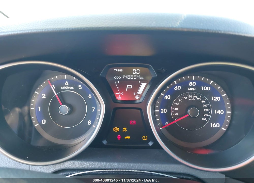 2011 HYUNDAI ELANTRA GLS VIN: 5NPDH4AE8BH038268
