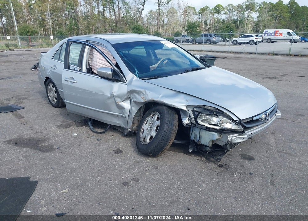 2006 HONDA ACCORD 2.4 LX VIN: 1HGCM56456A003053