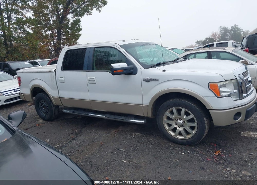 2009 FORD F-150 KING RANCH/LARIAT/PLATINUM/XL/XLT VIN: 1FTPW12V19KC52739