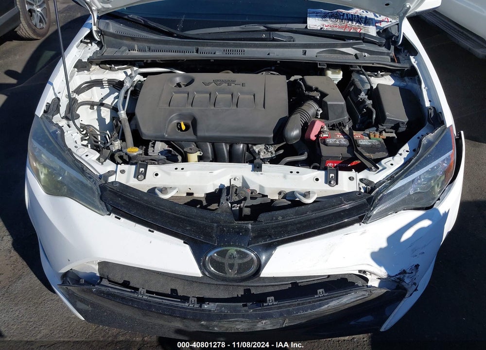 2017 TOYOTA COROLLA LE VIN: 5YFBURHE9HP678247