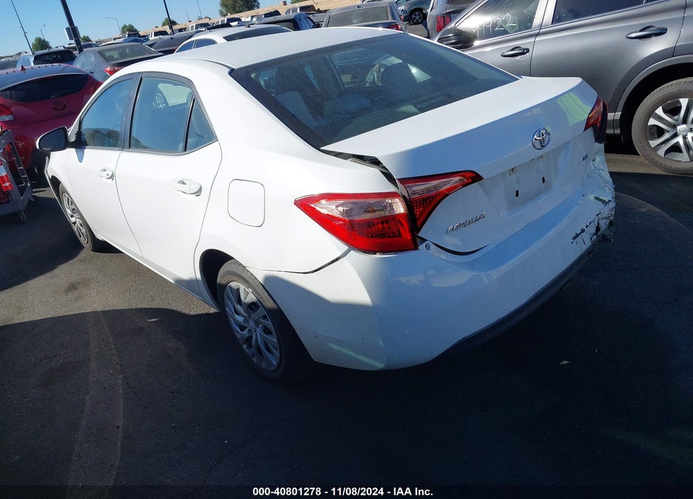 2017 TOYOTA COROLLA LE VIN: 5YFBURHE9HP678247