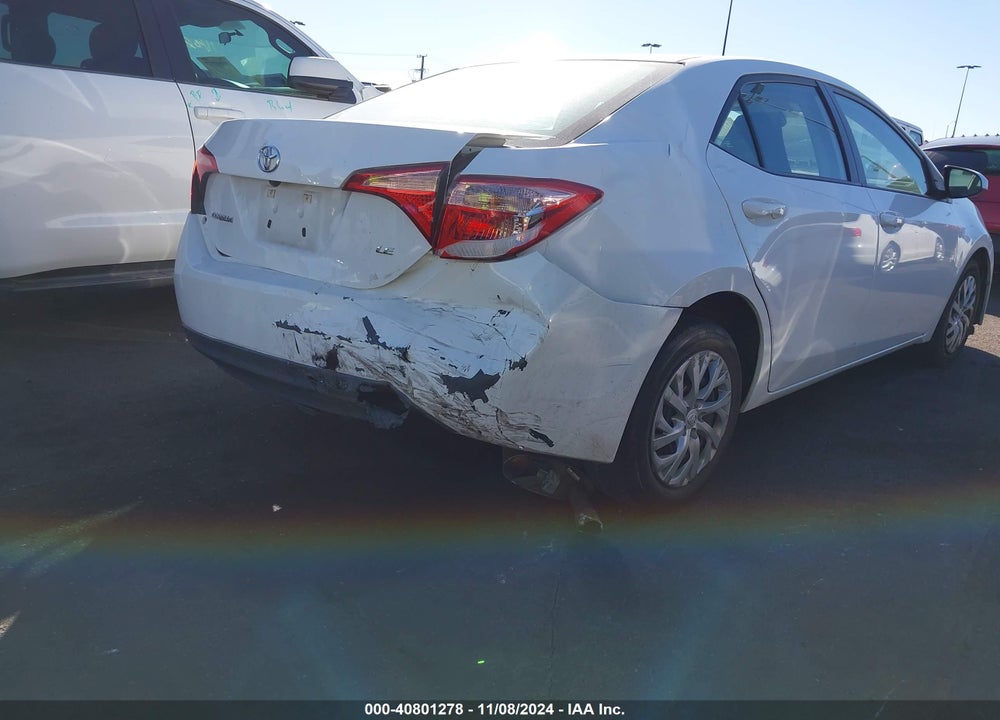 2017 TOYOTA COROLLA LE VIN: 5YFBURHE9HP678247