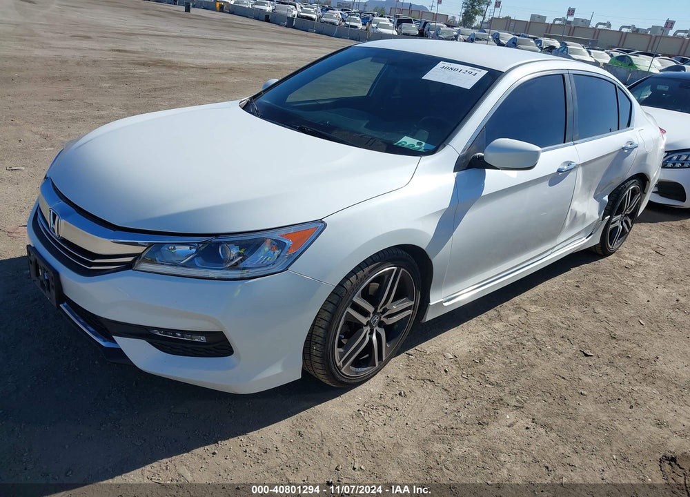 2017 HONDA ACCORD SPORT VIN: 1HGCR2F51HA179495