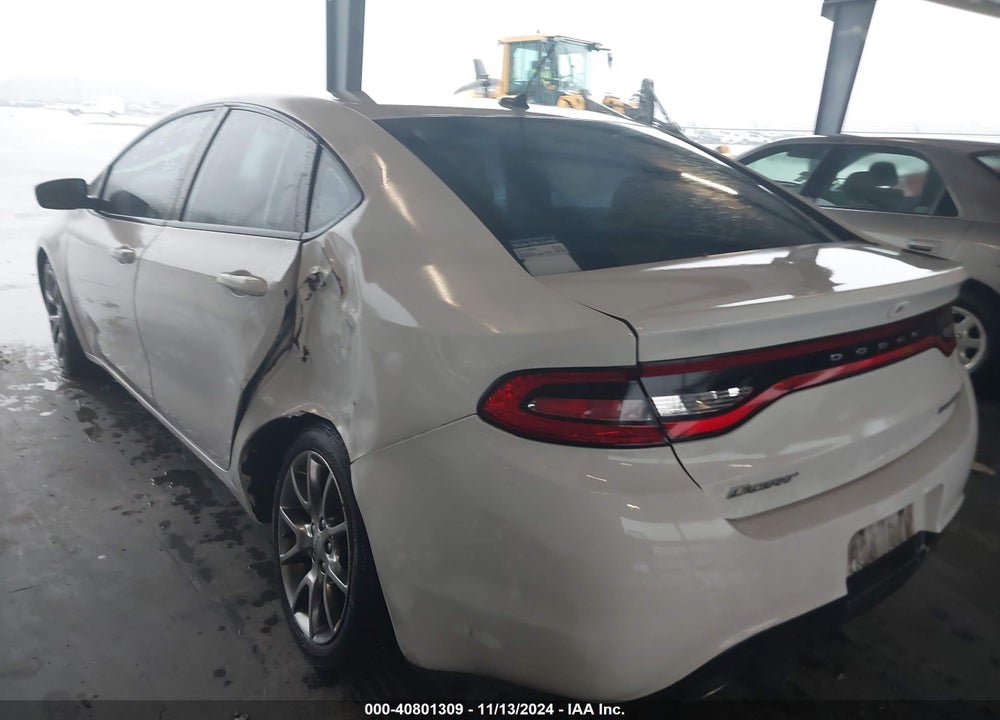 2015 DODGE DART SXT VIN: 1C3CDFBB2FD166268