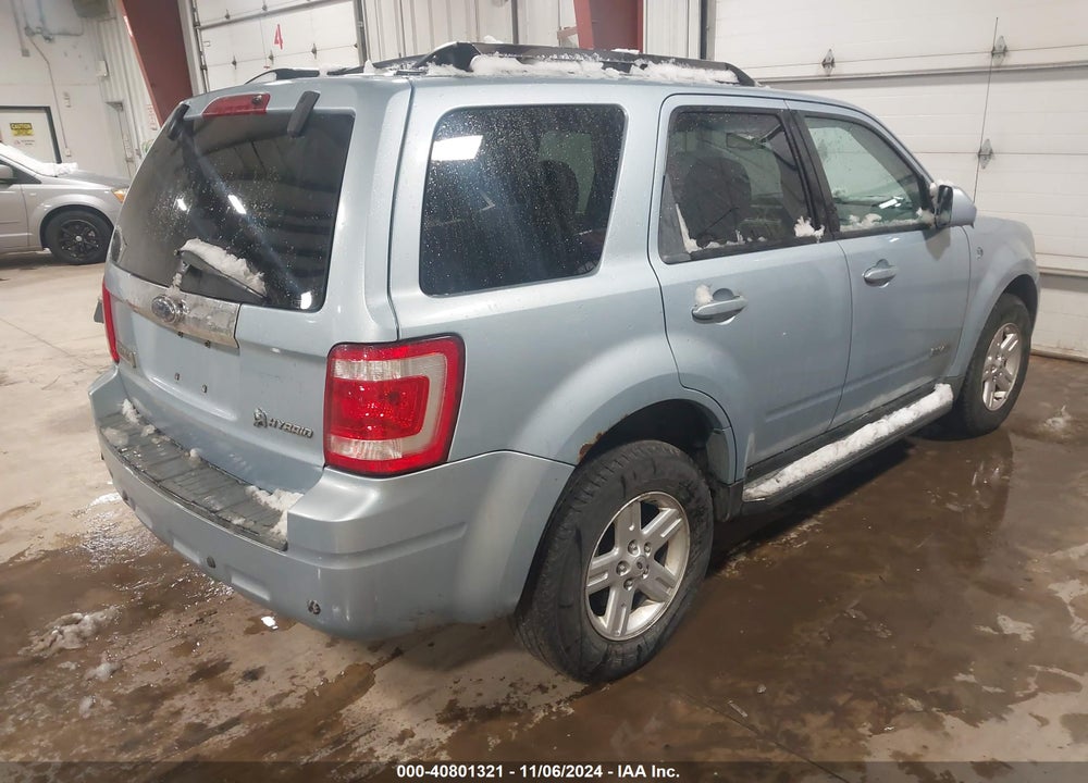 2008 FORD ESCAPE HYBRID VIN: 1FMCU59HX8KA39892