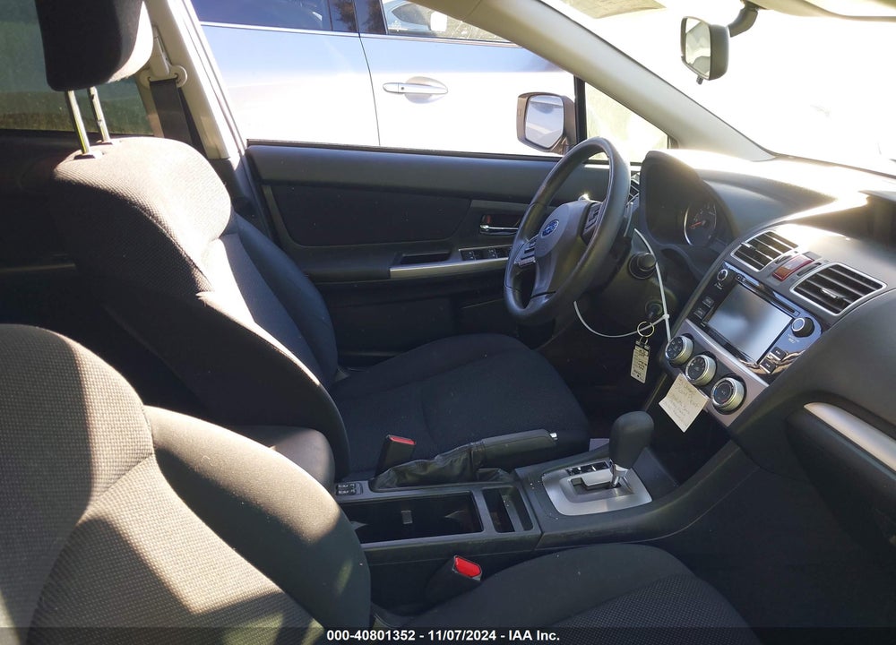 2015 SUBARU IMPREZA 2.0I PREMIUM VIN: JF1GPAC65F8288825