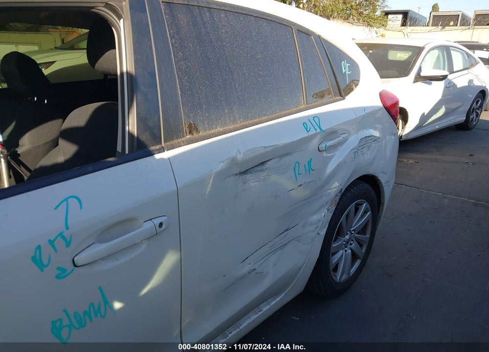 2015 SUBARU IMPREZA 2.0I PREMIUM VIN: JF1GPAC65F8288825