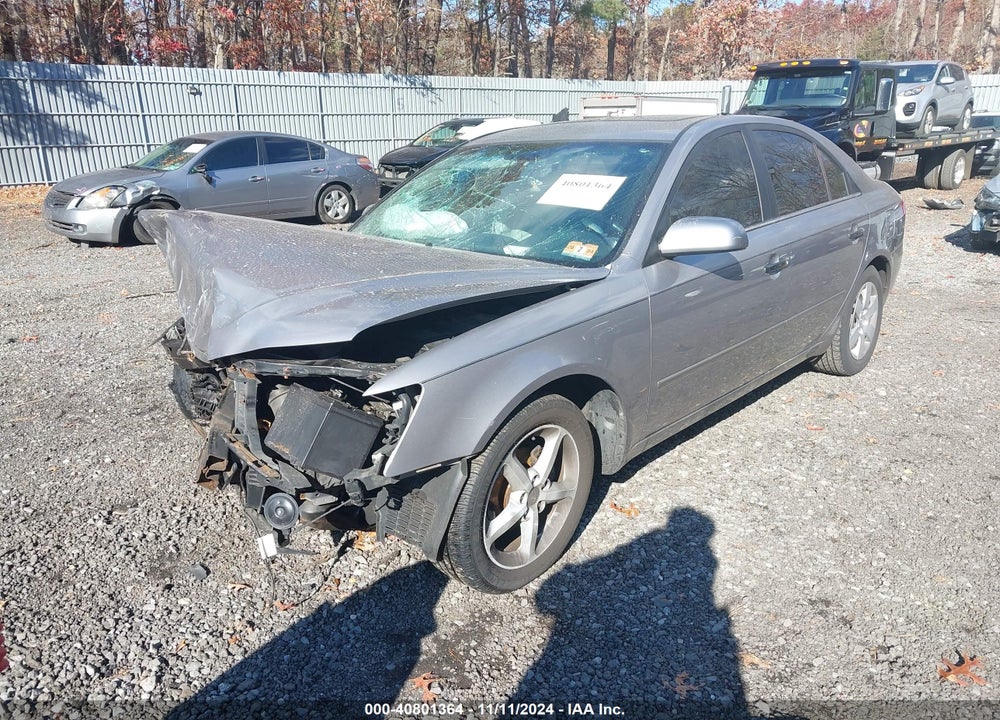 2007 HYUNDAI SONATA GLS VIN: 5NPET46C87H274551