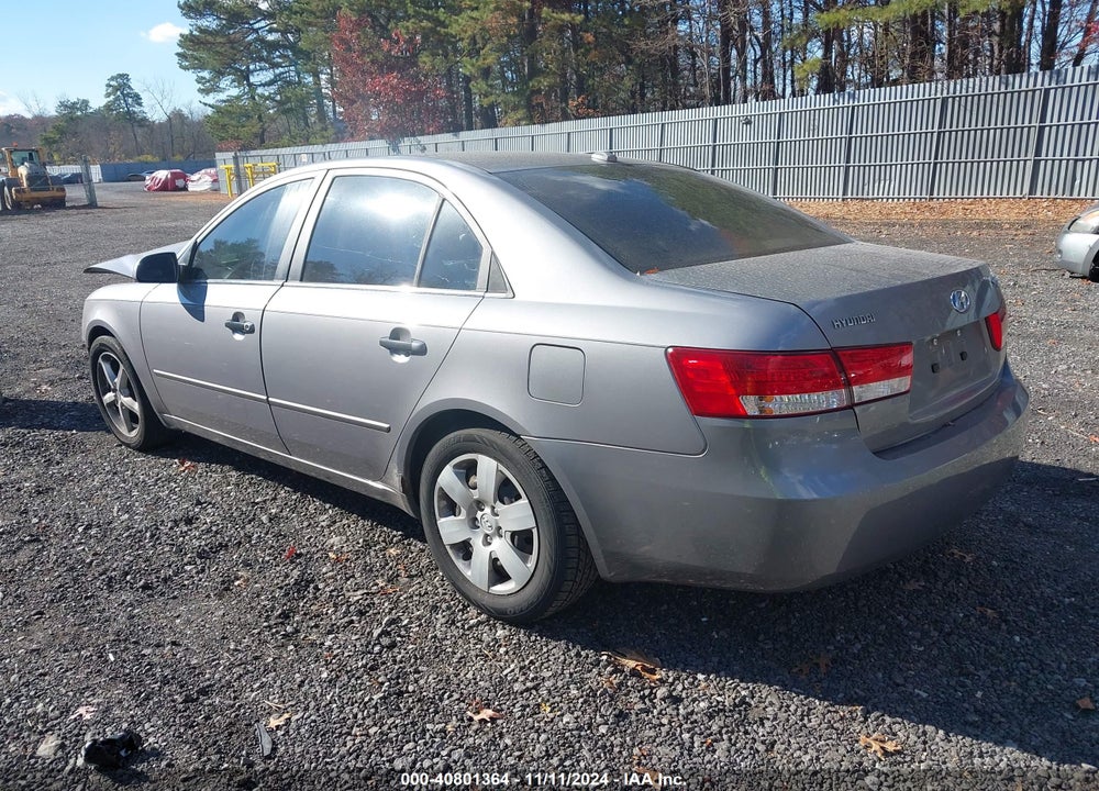 2007 HYUNDAI SONATA GLS VIN: 5NPET46C87H274551