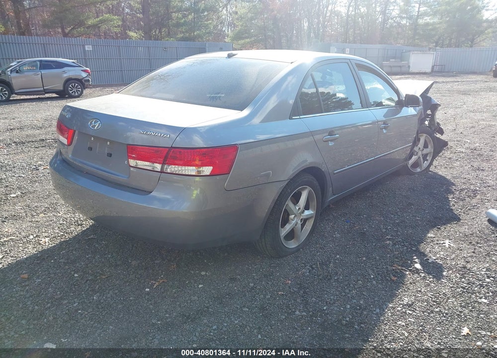 2007 HYUNDAI SONATA GLS VIN: 5NPET46C87H274551