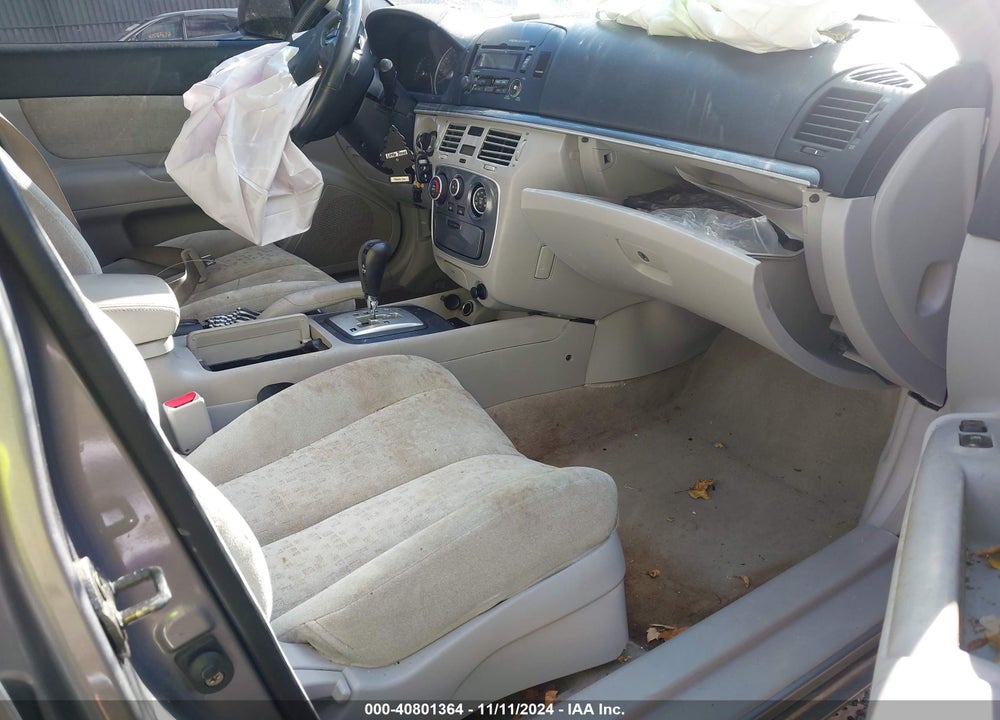 2007 HYUNDAI SONATA GLS VIN: 5NPET46C87H274551