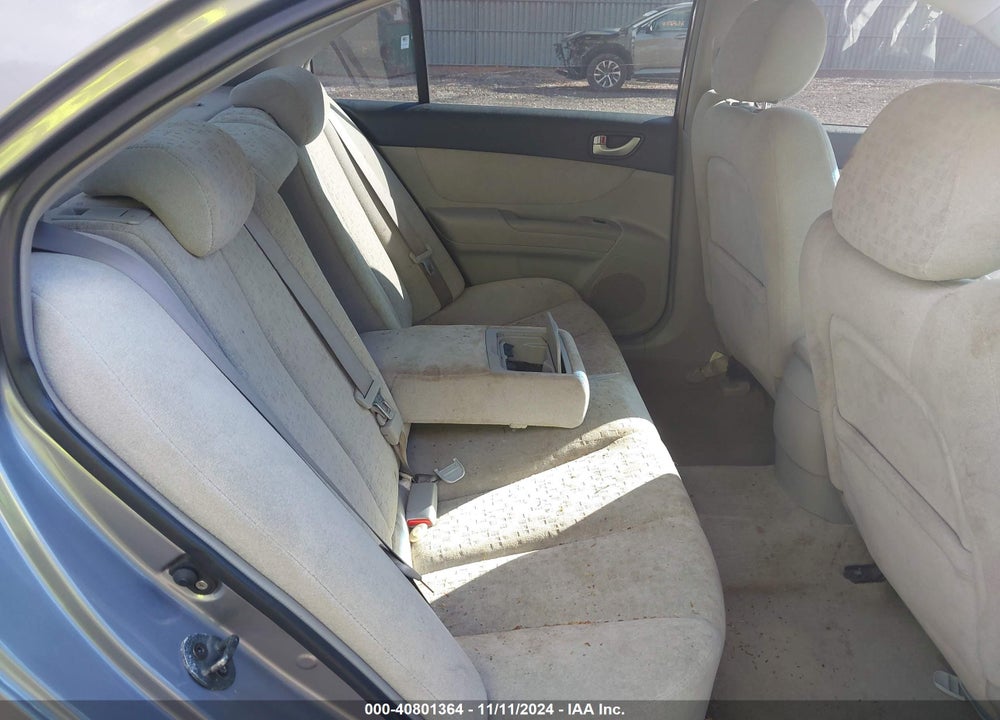 2007 HYUNDAI SONATA GLS VIN: 5NPET46C87H274551