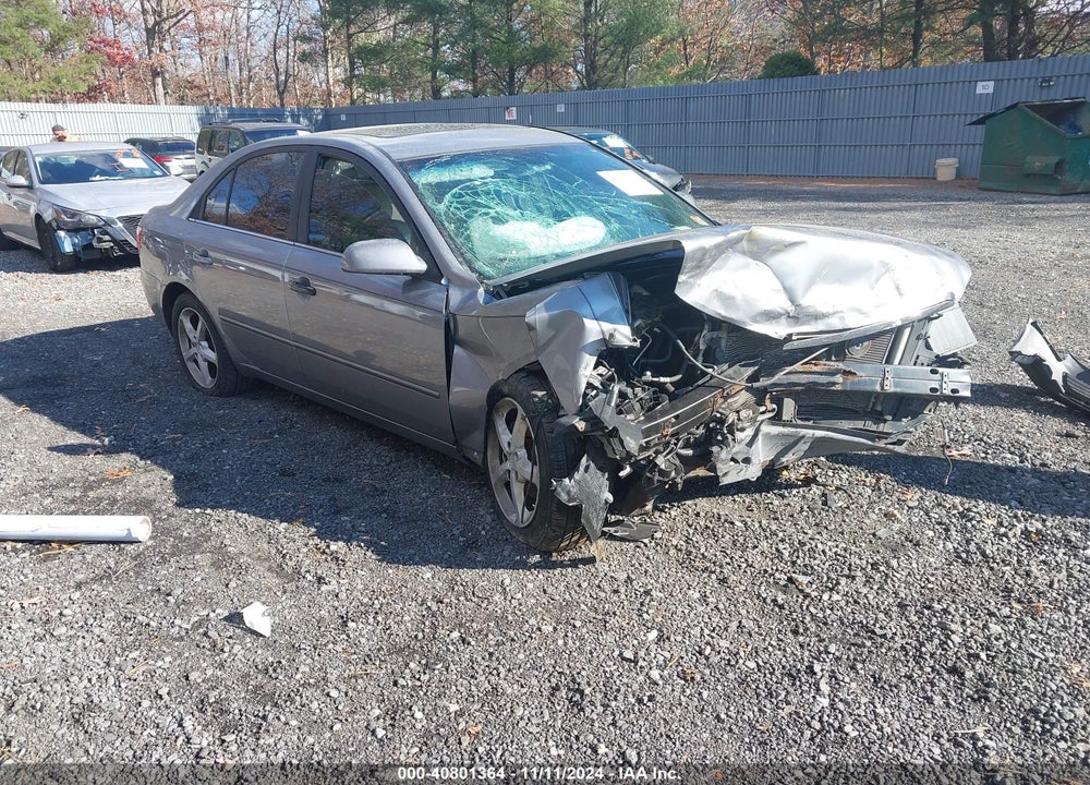 2007 HYUNDAI SONATA GLS VIN: 5NPET46C87H274551