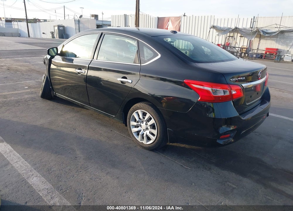 2017 NISSAN SENTRA SV VIN: 3N1AB7AP8HY323137