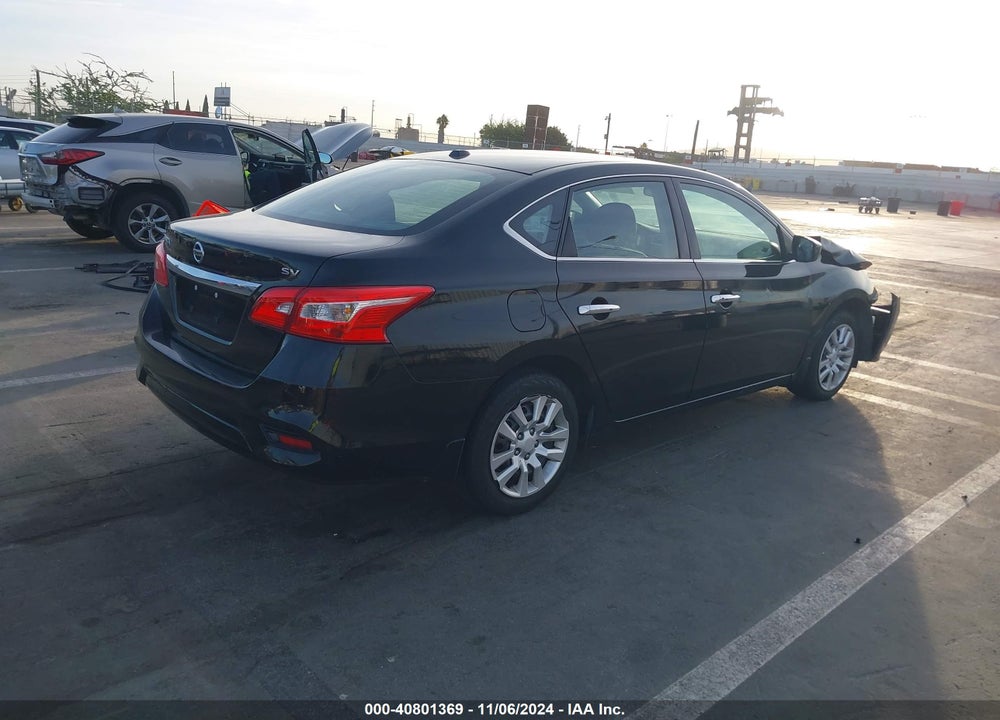 2017 NISSAN SENTRA SV VIN: 3N1AB7AP8HY323137