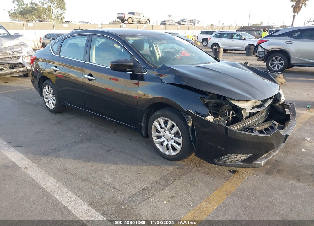 2017 NISSAN SENTRA SV VIN: 3N1AB7AP8HY323137