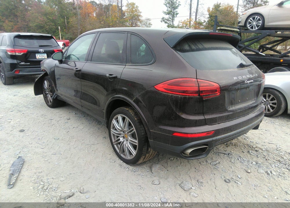 2017 PORSCHE CAYENNE PLATINUM EDITION VIN: WP1AA2A27HKA87598