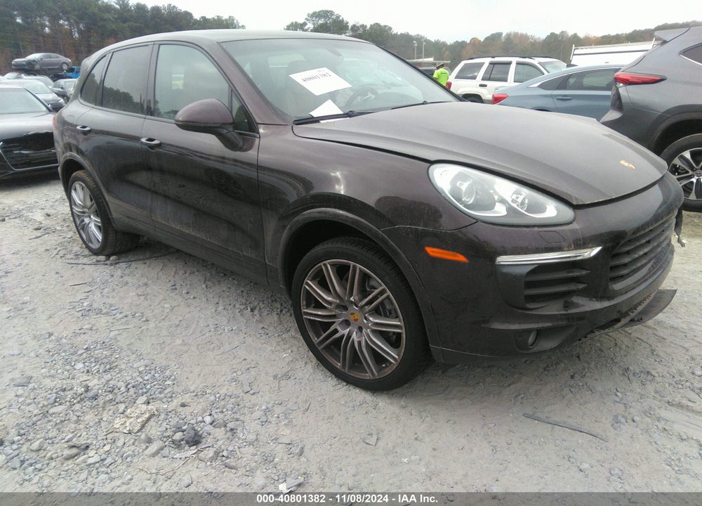 2017 PORSCHE CAYENNE PLATINUM EDITION VIN: WP1AA2A27HKA87598